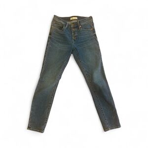 Madewell Women’s 9” Mid-Rise Skinny Crop Jeans (Size 25)